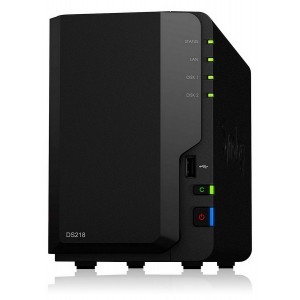 Servere de stocare SYNOLOGY "DS218", 2-bay, Realtek 4-core 1.4GHz