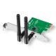 Беспроводной адаптер PCIe N LAN TP-LINK "TL-WN881ND" Беспроводной адаптер PCIe N LAN TP-LINK "TL-WN881ND"