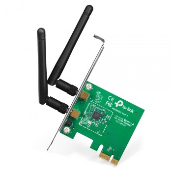 Беспроводной адаптер PCIe N LAN TP-LINK "TL-WN881ND" Беспроводной адаптер PCIe N LAN TP-LINK "TL-WN881ND"