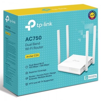 Router Wi-Fi AC Dual Band TP-LINK, "Archer C24" Router Wi-Fi AC Dual Band TP-LINK, "Archer C24"