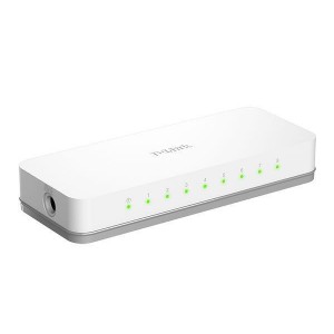 Коммутатор с 8 портами 10/100Mbps Desktop Switch D-Link "DES-1008C/B1A"