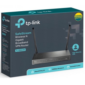 Router Wi-Fi N SafeStream Broadband VPN TP-LINK "TL-ER604W" Router Wi-Fi N SafeStream Broadband VPN TP-LINK "TL-ER604W"