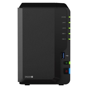 Servere de stocare SYNOLOGY "DS220+", 2-bay, Intel Celeron 2-core 2-2.9GHz