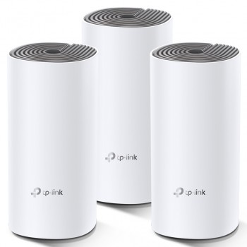 Sistem Wi-Fi Home Mesh TP-LINK, "Deco E4(3-pack)" Sistem Wi-Fi Home Mesh TP-LINK, "Deco E4(3-pack)"