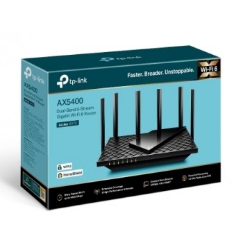 Router Wi-Fi 6 Dual Band TP-LINK "Archer AX73" Router Wi-Fi 6 Dual Band TP-LINK "Archer AX73"