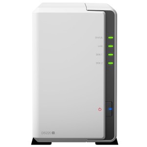 Servere de stocare SYNOLOGY "DS220j", 2-bay, Realtek 4-core 1.4GHz
