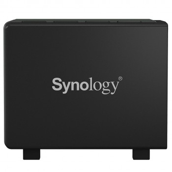 Сетевой накопитель SYNOLOGY "DS419slim", 4-bay 2.5", Marvell Armada 2-core 1.33GHz
