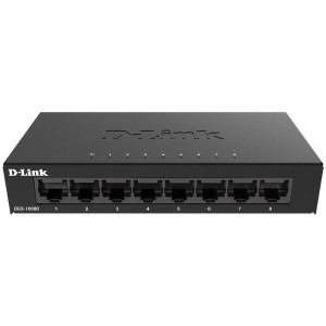 Коммутатор с 8 портами 10/100/1000Mbps Switch D-Link "DGS-1008D/K2A"