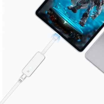 Сетевой адаптер TP-LINK "UE300C" USB 3.0 TYPE C to GIGABIT Ethernet Сетевой адаптер TP-LINK "UE300C" USB 3.0 TYPE C to GIGABIT Ethernet