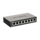 Коммутатор с 8 портами 10/100/1000 Base-T SMART, D-Link DGS-1100-08V2/A1A Коммутатор с 8 портами 10/100/1000 Base-T SMART, D-Link DGS-1100-08V2/A1A
