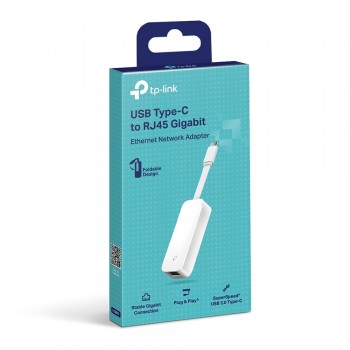 Сетевой адаптер TP-LINK "UE300C" USB 3.0 TYPE C to GIGABIT Ethernet Сетевой адаптер TP-LINK "UE300C" USB 3.0 TYPE C to GIGABIT Ethernet