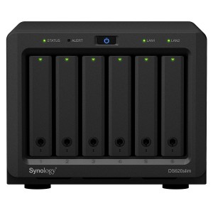 Servere de stocare SYNOLOGY "DS620slim", 6-bay 2.5", Intel Celeron 2-core 2-2.5GHz
