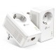 Kit adaptor Powerline gigabit cu priză încorporată TP-Link, TL-PA7017P KIT, AV1000 Kit adaptor Powerline gigabit cu priză încorporată TP-Link, TL-PA7017P KIT, AV1000