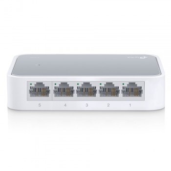 Коммутатор с 5 портами 10/100Mbps Desktop Switch TP-LINK "TL-SF1005D" Коммутатор с 5 портами 10/100Mbps Desktop Switch TP-LINK "TL-SF1005D"