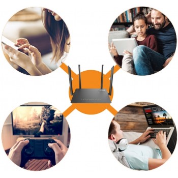 Роутер Wi-Fi AC Dual Band D-Link, "DIR-815/RU/R1B" Роутер Wi-Fi AC Dual Band D-Link, "DIR-815/RU/R1B"
