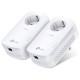Комплект гигабитных адаптеров Powerline со встроенной розеткой TP-Link, TL-PA8010P KIT, AV1300, 2x2MIMO
