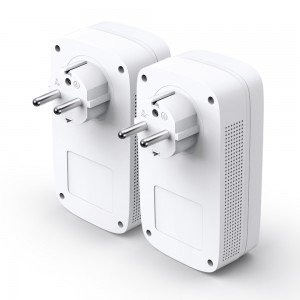 Kit adaptor Powerline gigabit cu priză încorporată TP-Link, TL-PA8030P KIT, AV1300 Kit adaptor Powerline gigabit cu priză încorporată TP-Link, TL-PA8030P KIT, AV1300
