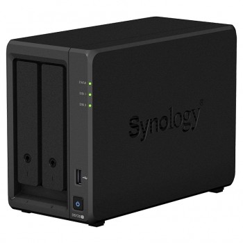 Servere de stocare SYNOLOGY "DS720+", 2-bay, Intel Celeron 4-core 2-2.7Ghz