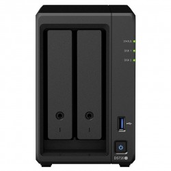 Сетевой накопитель SYNOLOGY "DS720+", 2-bay, Intel Celeron 4-core 2-2.7Ghz