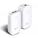 Kit adaptor Powerline gigabit cu priză încorporată Wi-Fi AC TP-Link, TL-WPA9610 KIT, AV2000 Kit adaptor Powerline gigabit cu priză încorporată Wi-Fi AC TP-Link, TL-WPA9610 KIT, AV2000