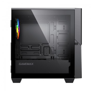 Компьютерный корпус GAMEMAX Cyclops, w/o PSU, 2x120mm ARGB fans, ARGB Hub