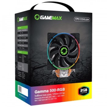 Кулер процессора Gamemax "Gamma 500-RGB"