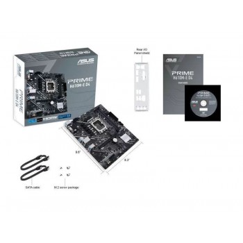 Материнская плата S1700 Asus PRIME H610M-E D4