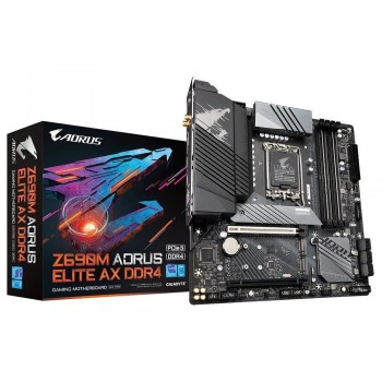 Материнская плата S1700 Gigabyte Z690M AORUS ELITE AX DDR4