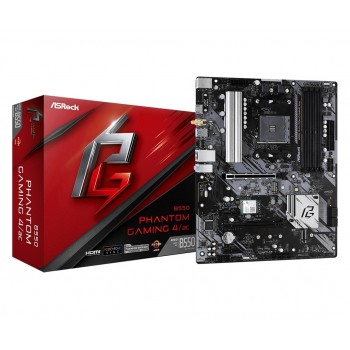 Материнская плата AM4 ASRock B550 PHANTOM GAMING 4/AC Материнская плата AM4 ASRock B550 PHANTOM GAMING 4/AC