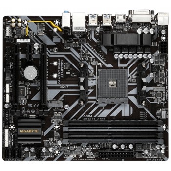 Материнская плата AM4 Gigabyte B450M DS3H V2 Материнская плата AM4 Gigabyte B450M DS3H V2
