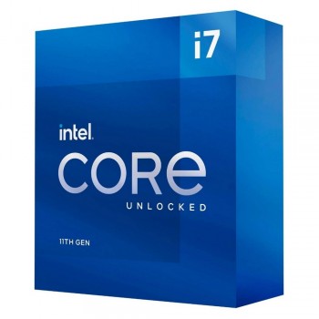 Процессор Intel Core i7-11700 2.5-4.9GHz (8C/16T,16MB, S1200, 14nm, Integ. UHD Graphics 750, 65W)