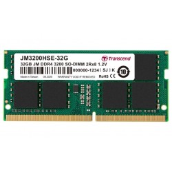 Оперативная память 32GB DDR4- 3200MHz SODIMM Transcend PC25600
