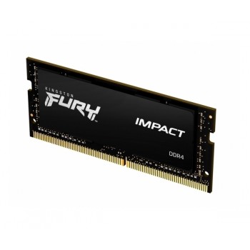 Memoria operativă 16GB DDR4-2666MHz SODIMM Kingston FURY Impact Memoria operativă 16GB DDR4-2666MHz SODIMM Kingston FURY Impact