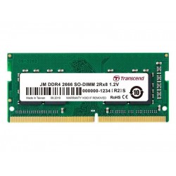 Оперативная память32GB DDR4- 2666MHz SODIMM Transcend PC21300