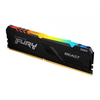 Memoria operativă 16GB DDR4-2666MHz Kingston FURY Beast RGB
