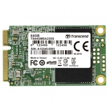 Накопители .mSATA SSD 256GB Transcend "TS256GMSA230S"