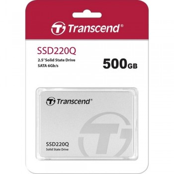Накопители 2.5" SATA SSD 500GB Transcend "SSD220Q"
