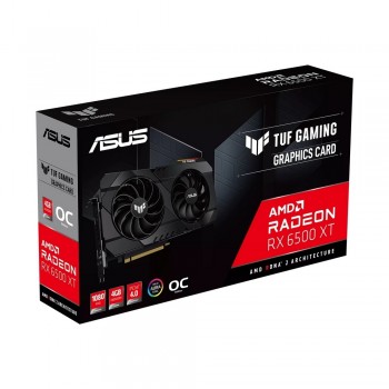 Видеокарта ASUS Radeon RX 6500 XT 4GB GDDR6 TUF Gaming OC