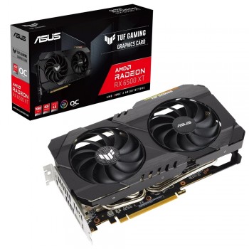 Видеокарта ASUS Radeon RX 6500 XT 4GB GDDR6 TUF Gaming OC