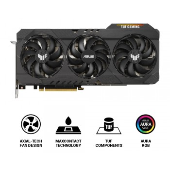 Видеокарта ASUS RTX3090 24GB GDDR6X TUF Gaming OC