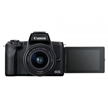 Зеркальный фотоаппарат Canon EOS M50 Mark II + EF-M 15-45 IS + EF-M 55-200 IS Зеркальный фотоаппарат Canon EOS M50 Mark II + EF-M 15-45 IS + EF-M 55-200 IS