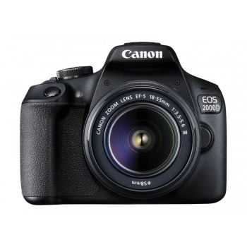 Зеркальный фотоаппарат Canon EOS 2000D + EF-S 18-55 DC III