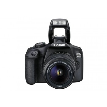 Зеркальный фотоаппарат Canon EOS 2000D + EF-S 18-55 DC III