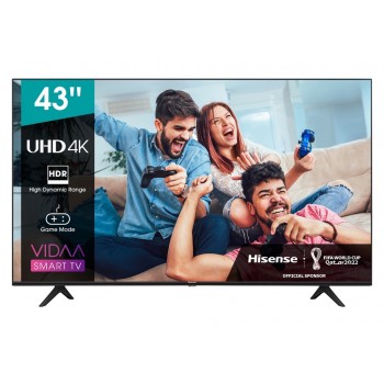 Телевизор Hisense H43A7100F, LED SMART 3840 x 2160, VIDAA U OS Телевизор Hisense H43A7100F, LED SMART 3840 x 2160, VIDAA U OS