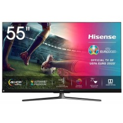 Телевизор Hisense 55U8QF, LED SMART 3840 x 2160, VIDAA U OS