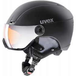 Cască Uvex Hlmt 400 Visor Black Mat