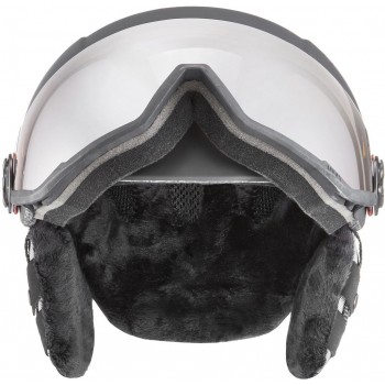 Cască Uvex Hlmt 400 Visor Black Mat