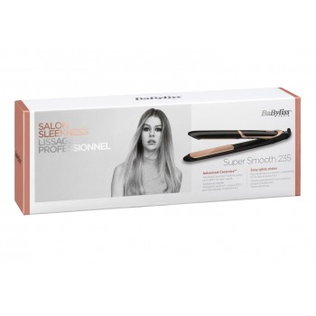 Выпрямитель для волос Babyliss Super Smooth 235° | ST393E, Чёрный