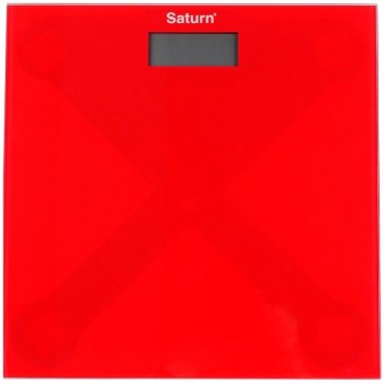 Электронные напольные весы Saturn ST-PS0294 , Красный Электронные напольные весы Saturn ST-PS0294 , Красный