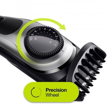 Мужской Триммер BRAUN Beard Trimmer, Чёрный | Серебристый Мужской Триммер BRAUN Beard Trimmer, Чёрный | Серебристый